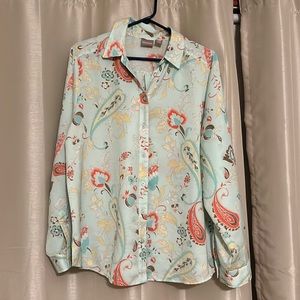 Chico’s blouse size 3 (approx size 16)